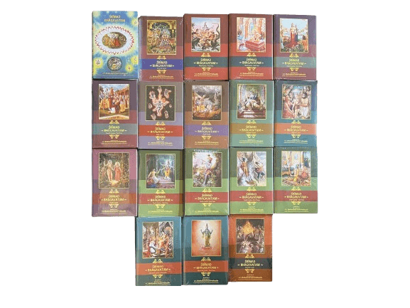 Śrīmad-Bhāgavatam (HINDI), 18 Volumes, Cantos 1-12